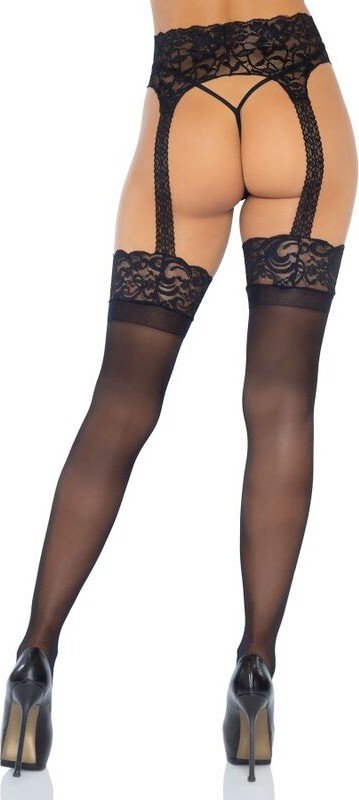 LEG AVENUE MEDIAS CON LIGUERO OPACAS TALLA UNICA