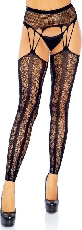 LEG AVENUE MEDIAS SIN PIE CON LIGUERO TALLA UNICA