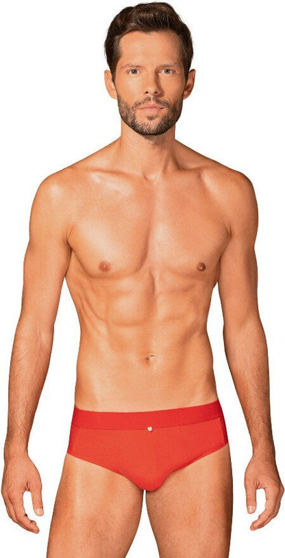 OBSESSIVE - BOLDERO BRIEFS ROJO L/XL