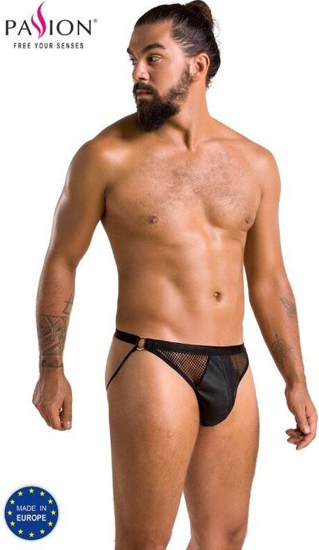 PASSION - 034 SLIP OPEN LUKE NEGRO L/XL