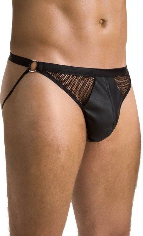 PASSION - 034 SLIP OPEN LUKE NEGRO L/XL