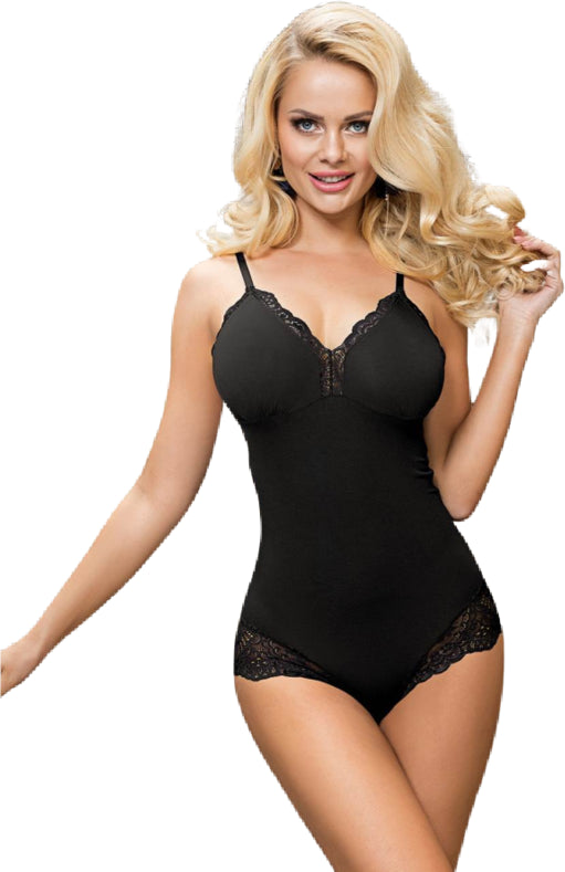 QUEEN LINGERIE - TEDDY DE ENCAJES PLUS SIZE